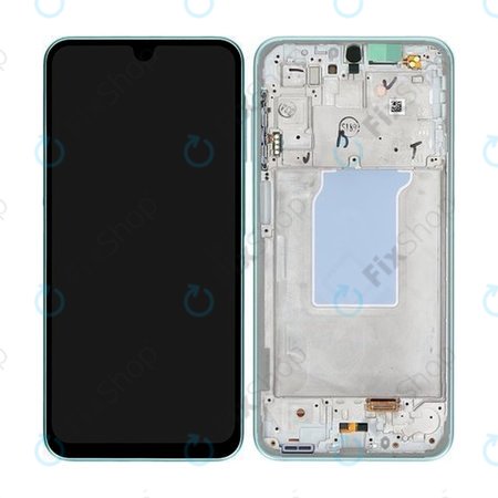 Samsung Galaxy A26 A266E - Ecran LCD + Sticlă Tactilă + Ramă (Mint) - GH82-37049C Genuine Service Pack