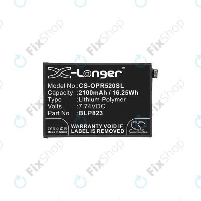 Oppo Reno 5 Pro - Baterie BLP823 2100mAh HQ