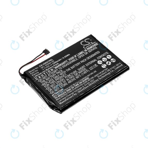 Baterie pentru Garmin Nüvi 2757, 1500mAh, Li-Ion, 3.7V, 361-00066-00, HQ