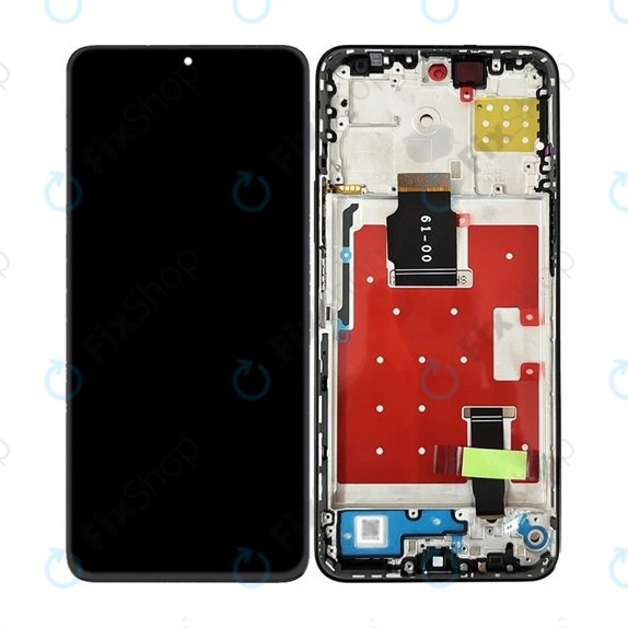 Honor X8a CRT-LX1 CRT-LX2 CRT-LX3 - Ecran LCD + Sticlă Tactilă + Ramă (Midnight Black) TFT