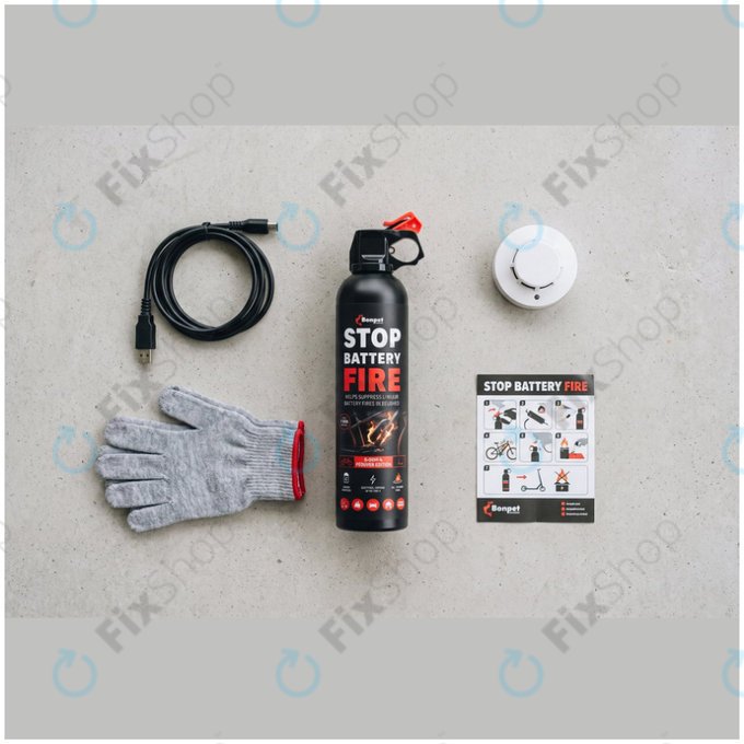 Bonpet Spray de stingere pentru baterii cu litiu, 500 ml, E-Bike & Scooter Edition