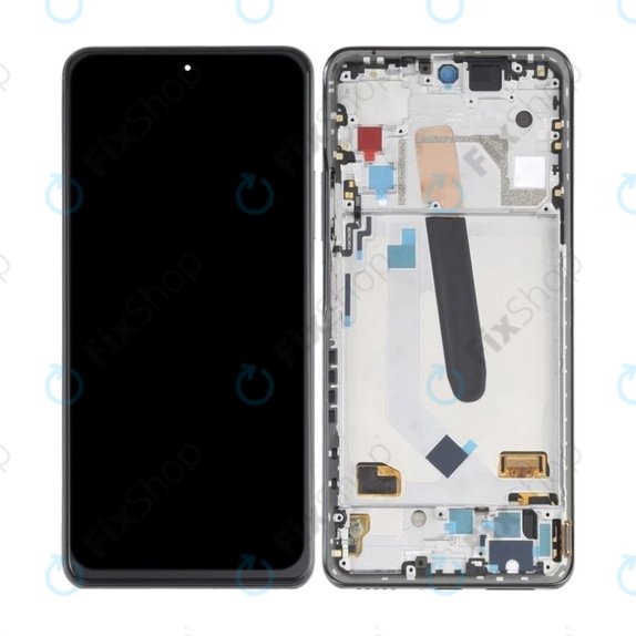 Xiaomi Poco F3 - Ecran LCD + Sticlă Tactilă + Ramă (Night Black) OLED