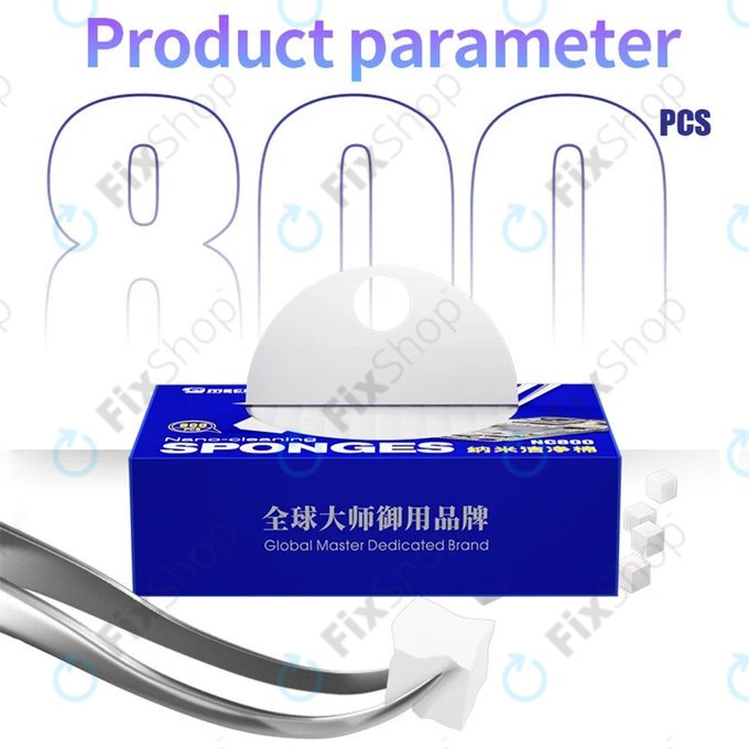 Mechanic NC800 - Bureți de curățare nano multifuncționali pentru tastaturi și plăci de bază