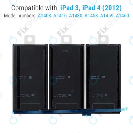 Apple iPad 3, iPad 4 - Baterie 11560mAh