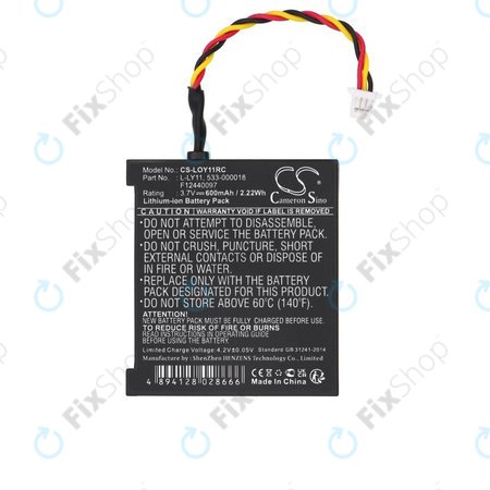 Baterie pentru Logitech G930, 600mAh, Li-Ion, 3.7V, L-LY11, HQ