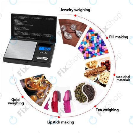 TFY MX-200 - Mini scară 200g/0.01g