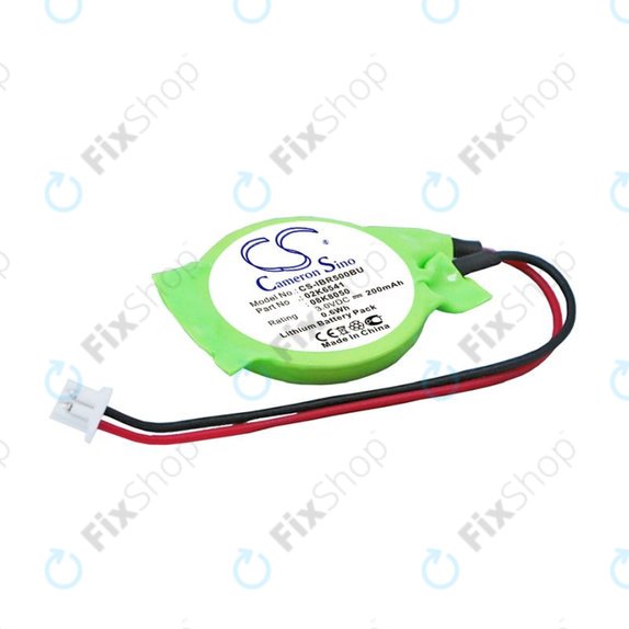 Baterie de rezervă pentru Lenovo Thinkpad, 200mAh, Lithium, 3V, 02K6541, HQ