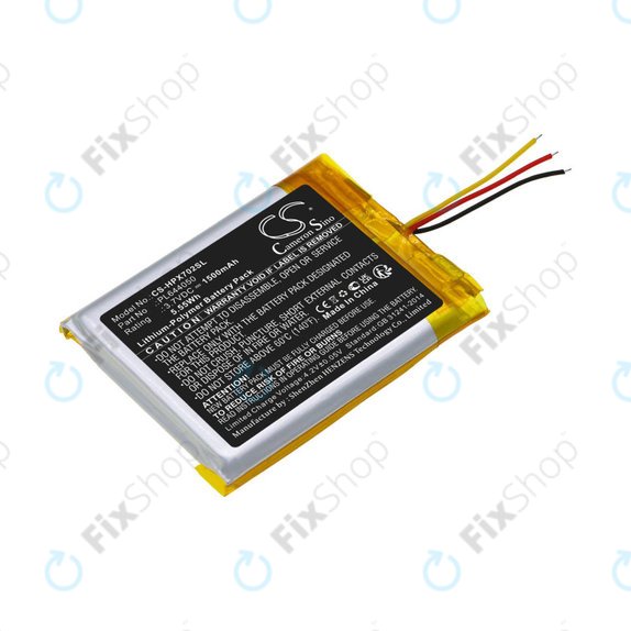 Baterie pentru HyperX Cloud Flight, Cloud Alpha, 1500mAh, Li-Pol, 3.7V, PL644050, HQ