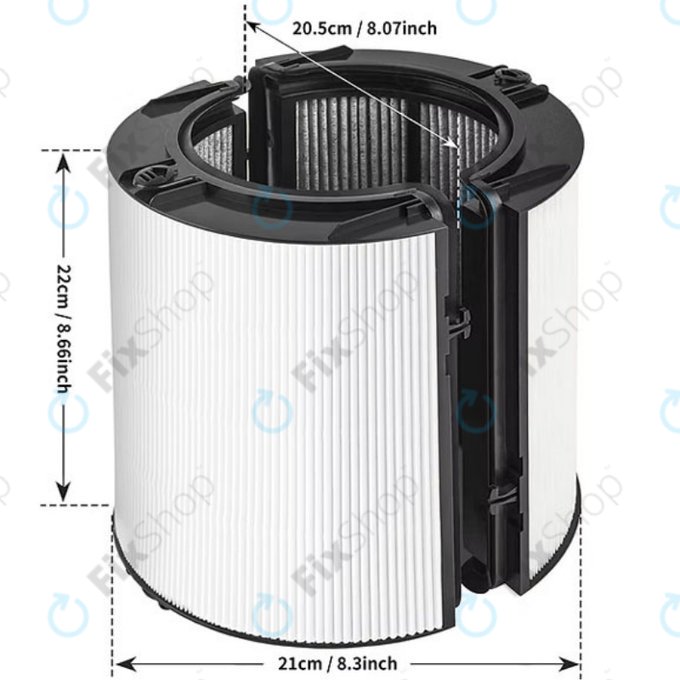 Dyson Purifier-series, Purifier humidifier-series - Filtru HEPA (Carbon activ)