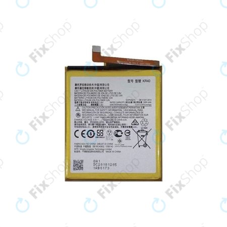 Motorola One Vision - Baterie KR40 3500mAh