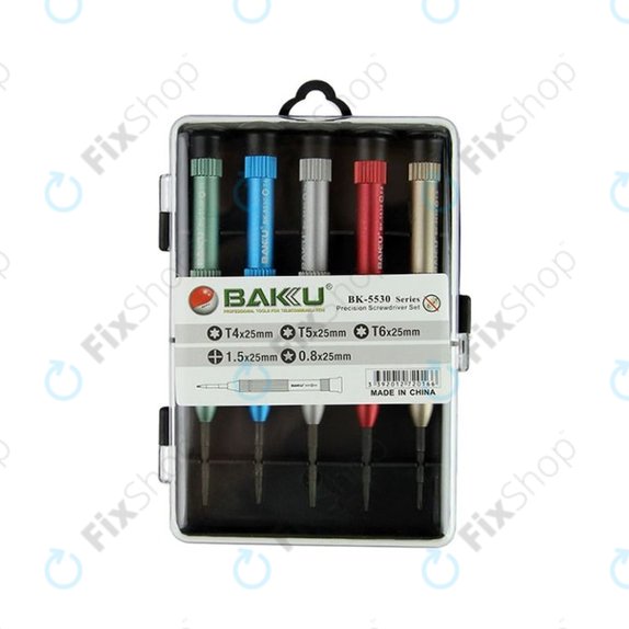 Baku BK-5530 - Set de șurubelnițe pentru Service Laptop (5buc)