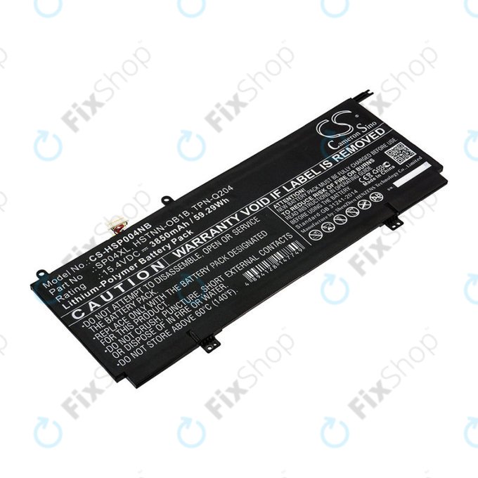 Baterie pentru HP Spectre X360 13, 3850mAh, Li-Pol, 15.4V, HSTNN-OB1B, HQ