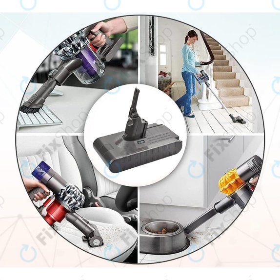 Dyson V8 - Baterie 215681, PM8-US-HFB1497A Li-Ion 21.6V 4000mAh