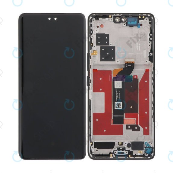 Honor 200 Pro - Ecran LCD + Sticlă Tactilă + Ramă (Black) OLED
