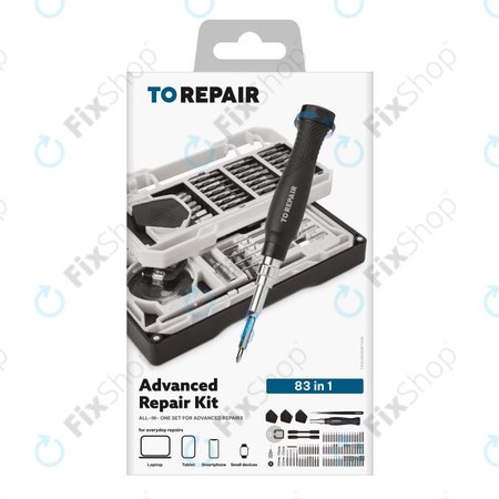 SBS - Kit de reparații avansat cu biți magnetici 83-în-1