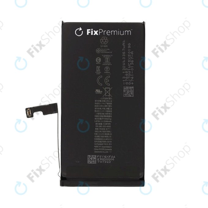 Baterie pentru iPhone 15, 3367mAh, DIAGNOSTIC