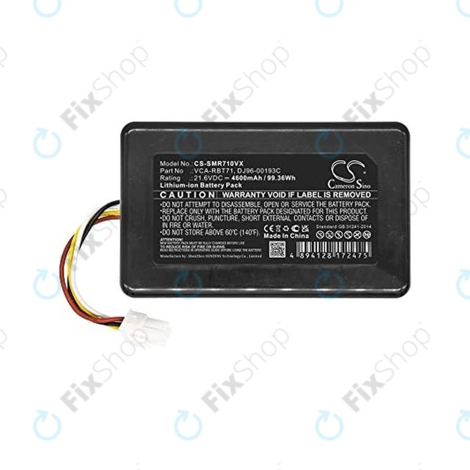 Samsung PowerBot R7040 - Baterie VCA-RBT71, DJ96-00193C, DJ96-00202A Li-Ion 21.6V 4600mAh HQ