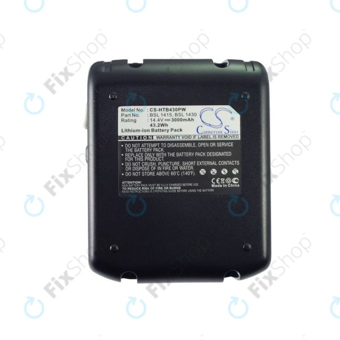 Baterie pentru Hitachi C 14dsl, Dv 14dbl, Wh 14dbl, 3000mAh, Li-Ion, 14.4V, BSL 1415, BSL 1430, HQ