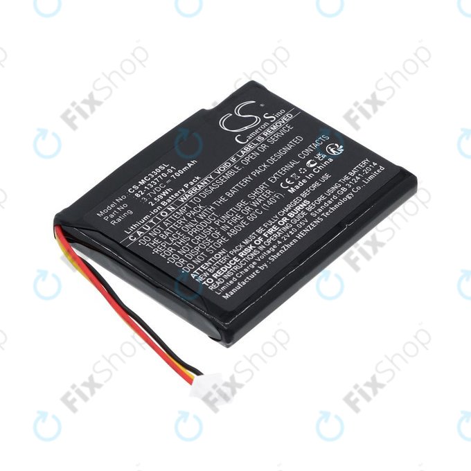 Baterie pentru Motorola CS3070, CS3300, Zebra CS3070, 700mAh, Li-Ion, 3.7V, 82-133770-01, HQ