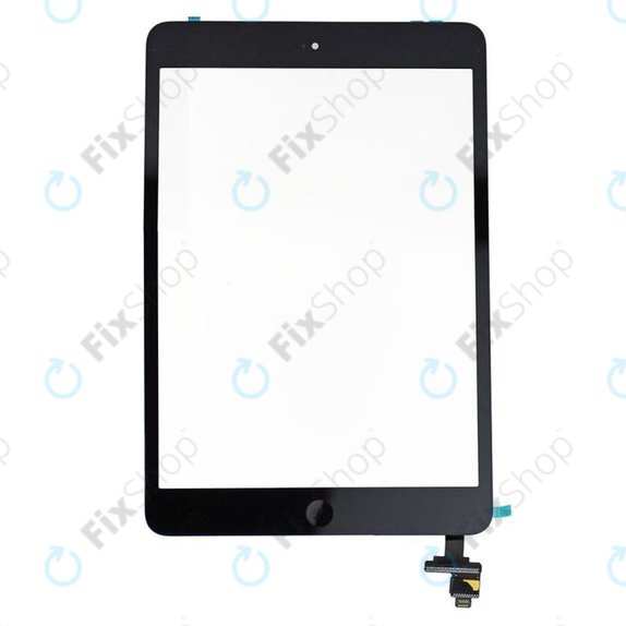 Sticlă Tactilă cu conector IC pentru iPad Mini, Mini 2, Black