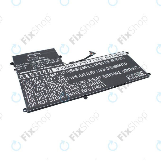 Baterie pentru HP Elitepad 1000, Elitepad 1000 G2, Ultrabook Ao02xl Series, 4150mAh, Li-Pol, 7.4V, AO02XL, HQ