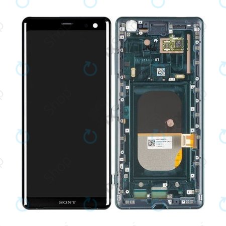 Sony Xperia XZ3 - Ecran LCD + Sticlă Tactilă + Ramă (Forest Green) - 1315-5028 Genuine Service Pack
