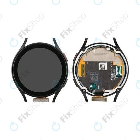 Samsung Galaxy Watch 4 44mm R870 R875 - Ecran LCD + Sticlă Tactilă + Ramă (Black) - GH97-26410A Genuine Service Pack