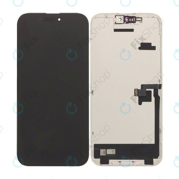 Ecran Soft OLED 120Hz pentru iPhone 16 Pro Max, Sticlă tactilă cu ramă, FixPremium PRO