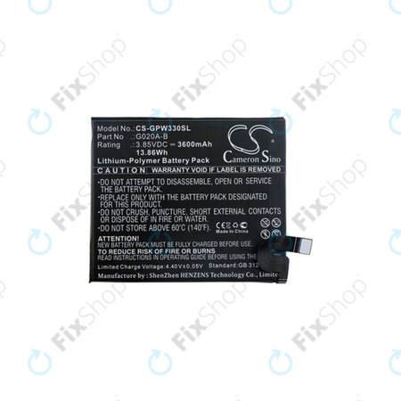 Google Pixel 3a XL - Baterie G020A-B 3600mAh HQ