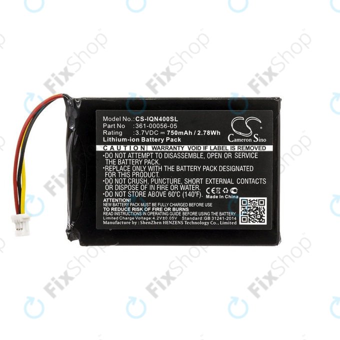 Baterie pentru Garmin Nüvi 40, 750mAh, Li-Ion, 3.7V, 361-00056-05, HQ
