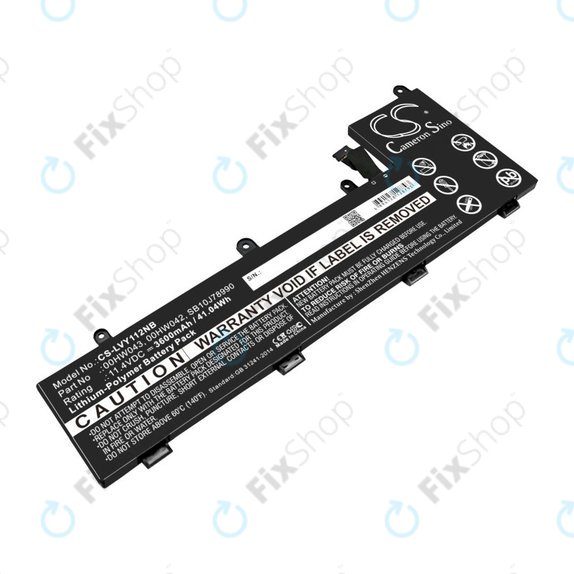 Baterie pentru Lenovo Yoga 11e, ThinkPad Yoga 11e ChromeBook 20, 3600mAh, Li-Pol, 11.4V, 00HW043, HQ