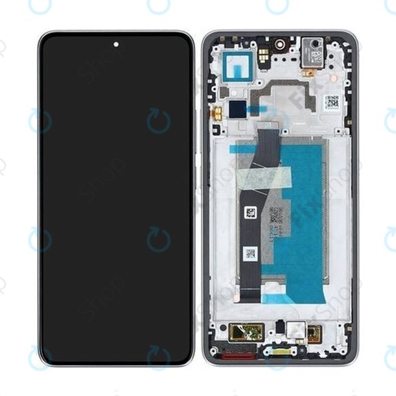 Xiaomi 14T - Ecran LCD + Sticlă Tactilă + Ramă (Titan Gray) - 5600040N12A00 Genuine Service Pack