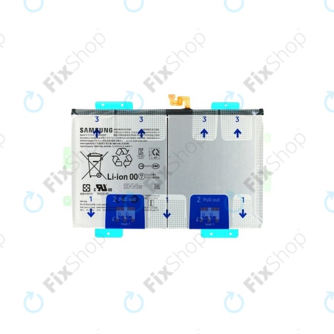 Samsung Galaxy Tab S9 FE+ X610, X616B, S9+ X810, X816B - Baterie Li-Ion Akku EB-BX818ABY 10090mAh - GH82-32756A, GH82-31907A Genuine Service Pack