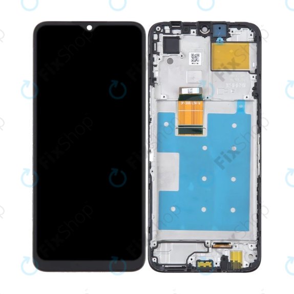 Honor X6 - Ecran LCD + Sticlă Tactilă + Ramă (Midnight Black) TFT