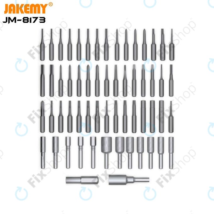 Jakemy JM-8173 - Set de Unelte de service pentru serviciul electronic 69in1