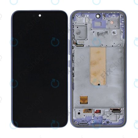 Samsung Galaxy A54 5G A546B - Ecran LCD + Sticlă Tactilă + Ramă (Light Violet) - GH82-31231D, GH82-31232D Genuine Service Pack