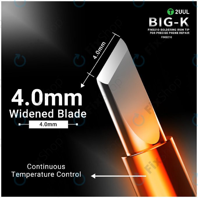 Vârf letcon, tip cuțit (K), 2UUL C210