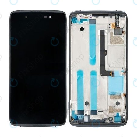 Blackberry DTEK50 - Ecran LCD + Sticlă Tactilă + Ramă (Black) TFT