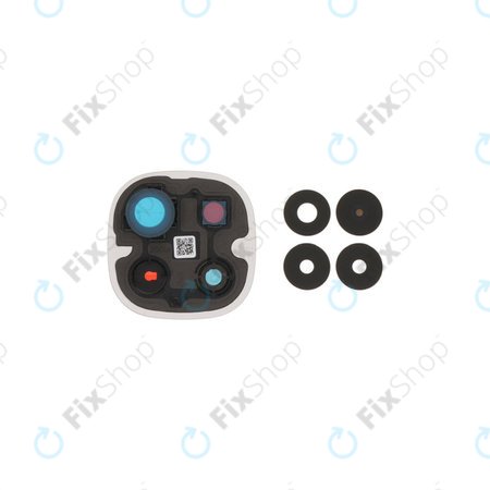 Sticlă cameră spate cu ramă pentru Xiaomi Redmi Note 15 Pro 5G, Glacier Blue