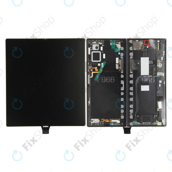 Samsung Galaxy Z Fold 7 F966B - Ecran LCD + Sticlă Tactilă + Ramă (Jetblack) - GH82-37548C Genuine Service Pack