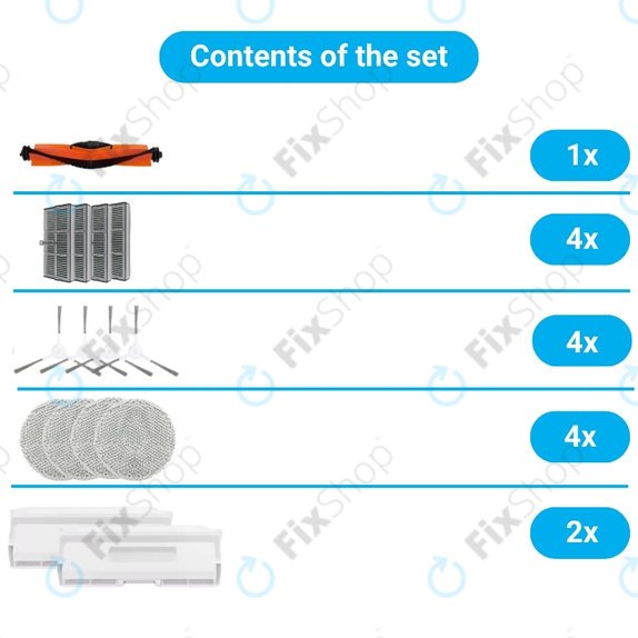Xiaomi Robot Vacuum H40 - Set complet