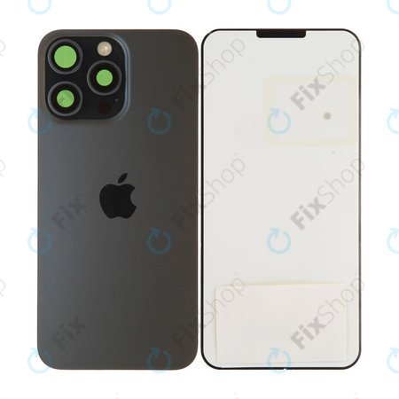 Sticlă Carcasă Spate pentru iPhone 15 Pro Max | Blue Titanium | 661-36910 | Genuine Apple
