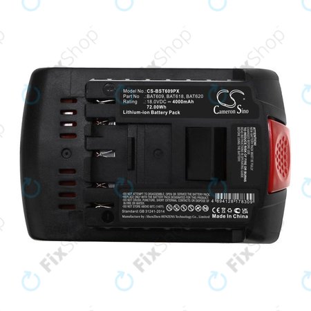 Baterie pentru Bosch 17618, Gsb 18, 4000mAh, Li-Ion, 18V, BAT620, HQ