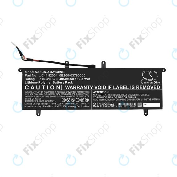 Baterie pentru Asus ZenBook DUO 14, 4050mAh, Li-Pol, 15.4V, C41N2004, HQ