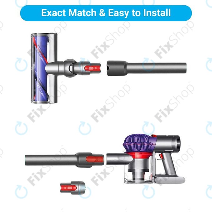 Dyson V-series, Outsize - Tija de aspirare (Argint)