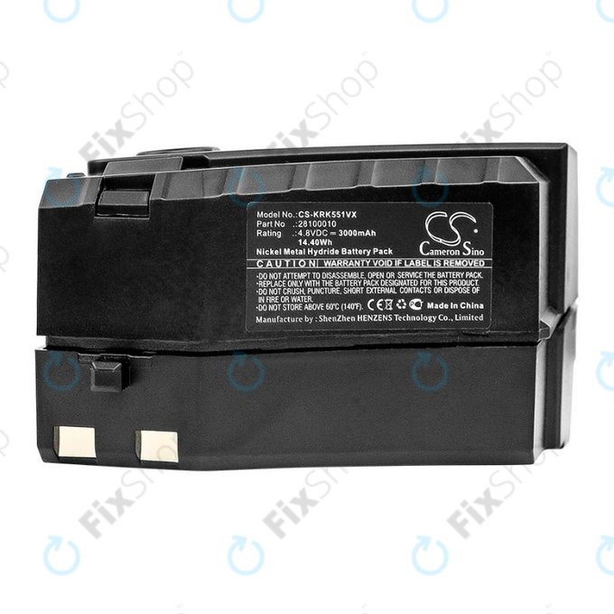 Kärcher KC55 - Baterie 6.654-118.0, 28100010 Ni-MH 4.8V 3000mAh HQ