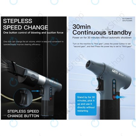 MaAnt BF-1 - Ventilator cu Turbină Multifuncțional pentru Răcire Onstantanee