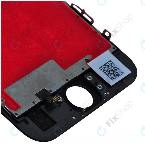 Ecran pentru iPhone 6S, Black, Sticlă tactilă cu ramă