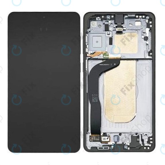 Samsung Galaxy S25 Edge - Ecran LCD + Sticlă Tactilă + Ramă (Titanium Jetblack) OLED