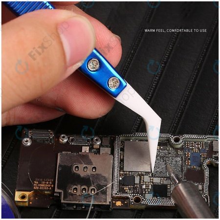 Mechanic CF-17 - Pensetă ceramică rezistentă la căldură cu vârf îndoit